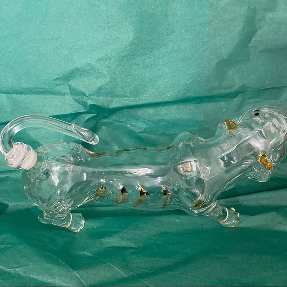 Hand Blown Tiger Decanter - Picture 5 of 8